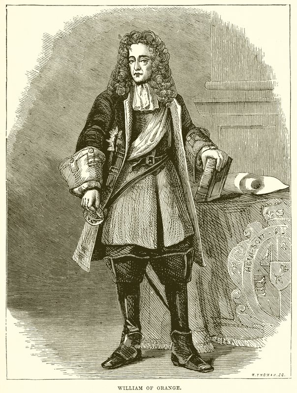 William of Orange by English School