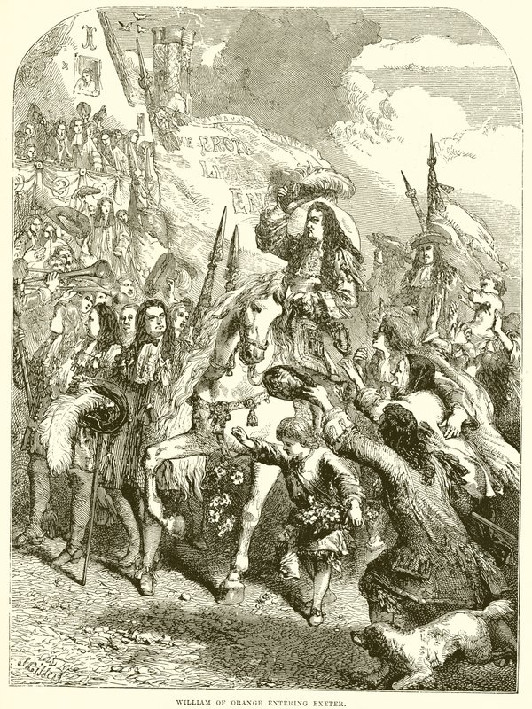 William of Orange entering Exeter by English School