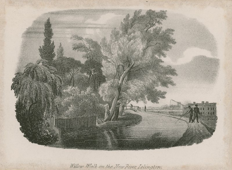 Willow Walk on the New River, Islington, London by English School