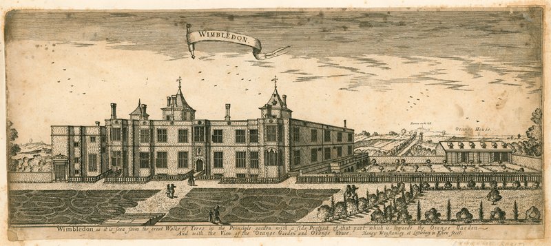 Wimbledon, c 1678 by English School