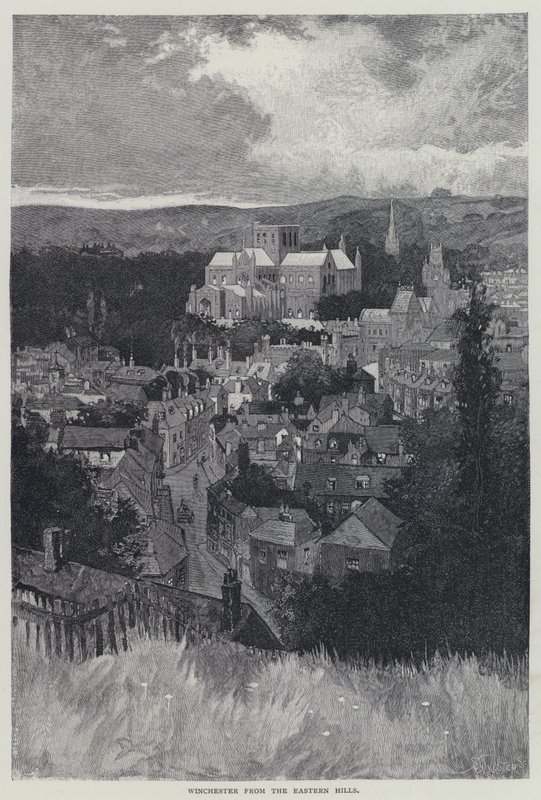 Winchester, from the Eastern Hills by English School