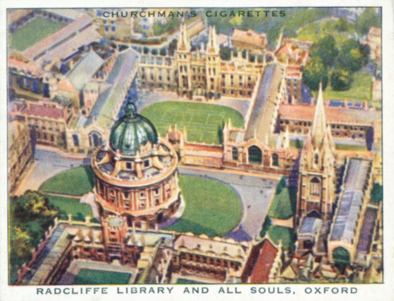 Wings Over The Empire: Radcliffe Library and All Souls, Oxford by English School