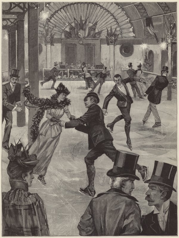 Winter Amusement in London by English School