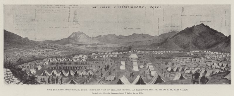 With the Tirah Expeditionary Force, Bird