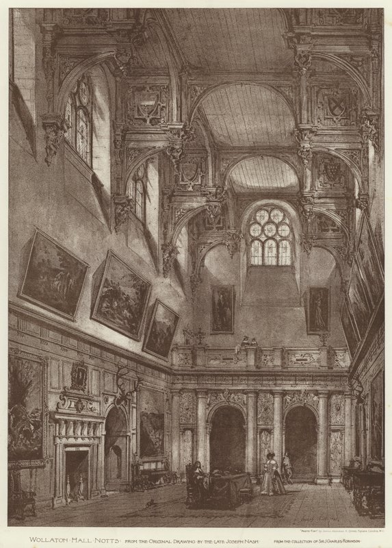 Wollaton Hall, Notts by English School