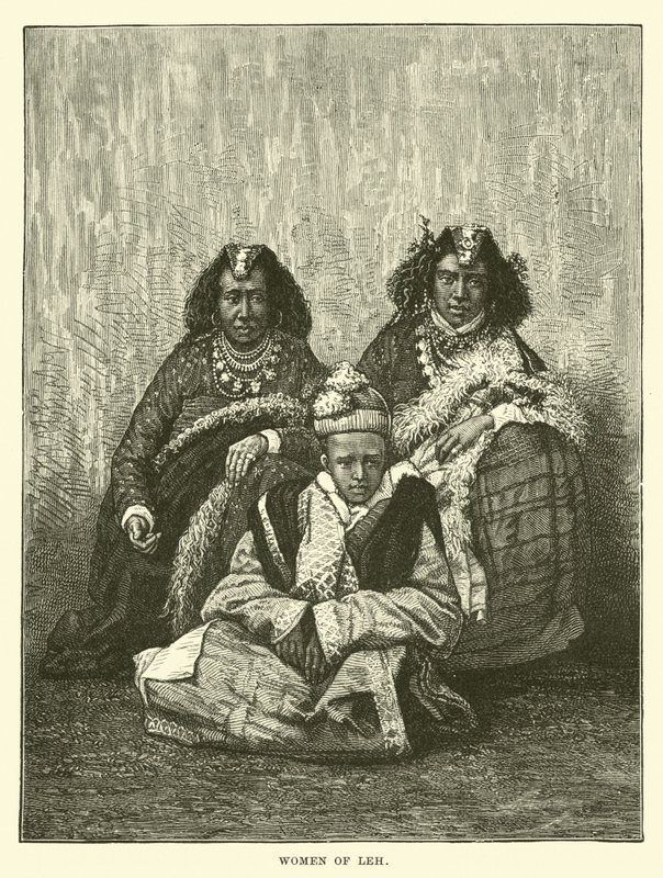 Women of Leh by English School