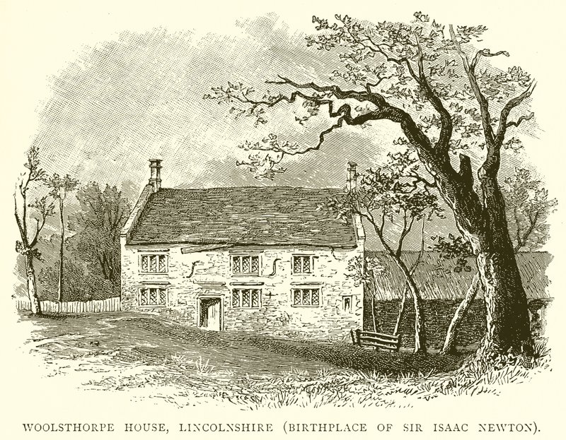 Woolsthorpe House, Lincolnshire (Birthplace of Sir Isaac Newton) by English School