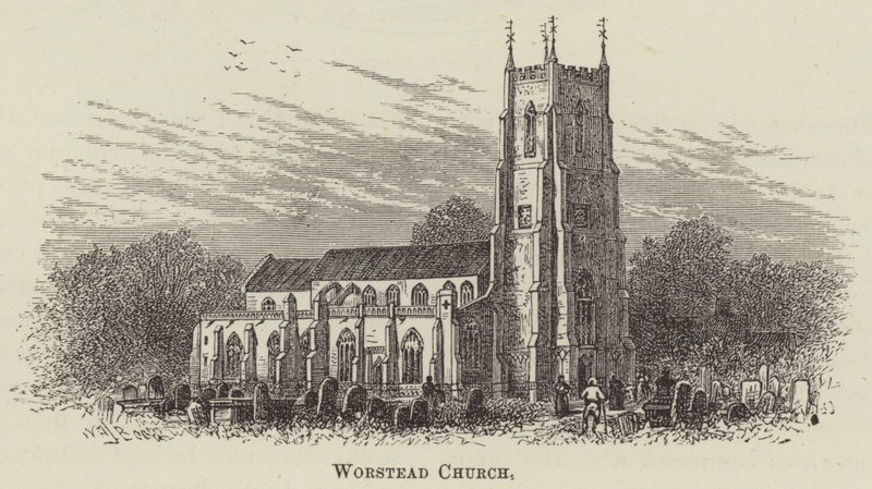 Worstead Church by English School