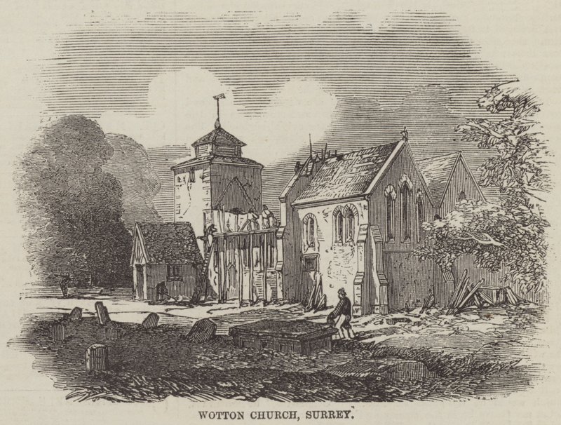 Wotton Church, Surrey by English School