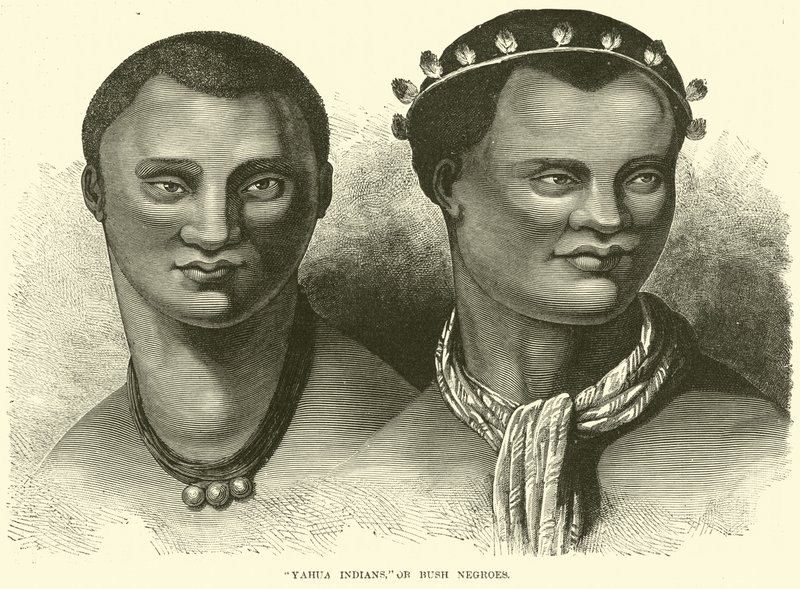 Yahua Indians, or Bush black by English School
