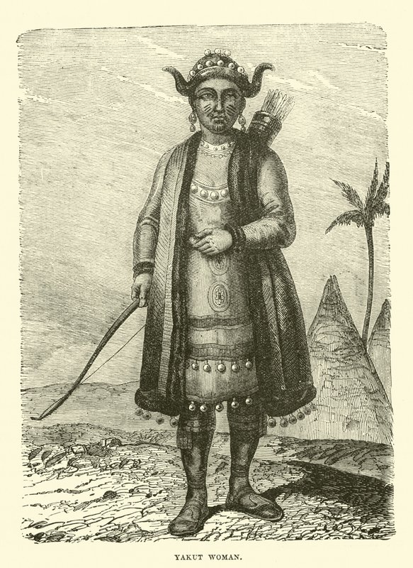 Yakut woman by English School