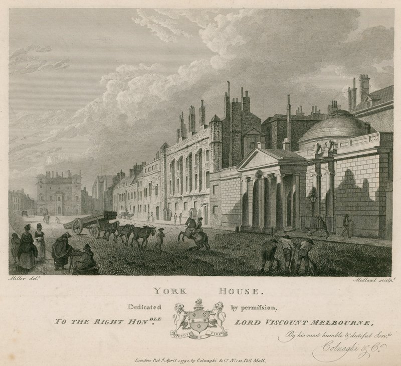 York House, Whitehall by English School