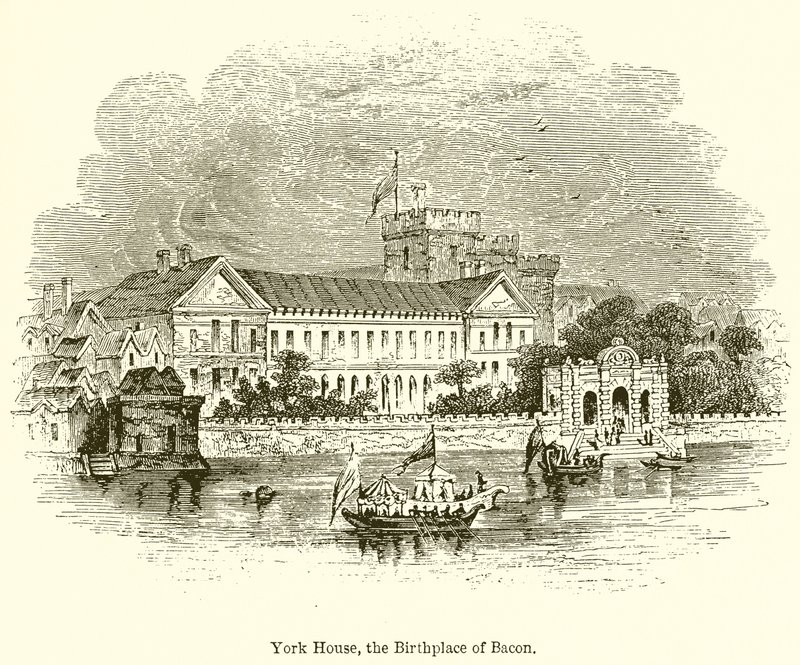 York House, the Birthplace of Bacon by English School