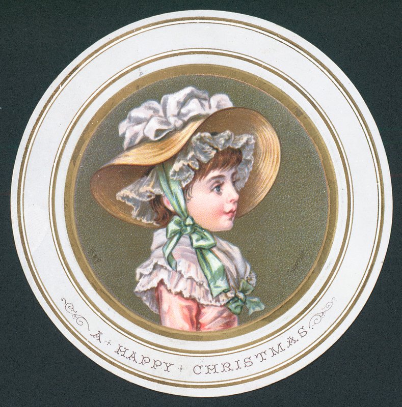 Young Girl Wearing Bonnet by English School