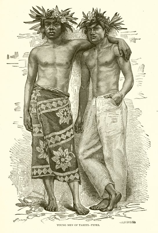 Young Men of Tahiti: Types by English School