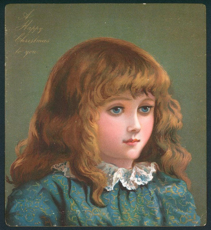 Young Thoughtful Girl by English School