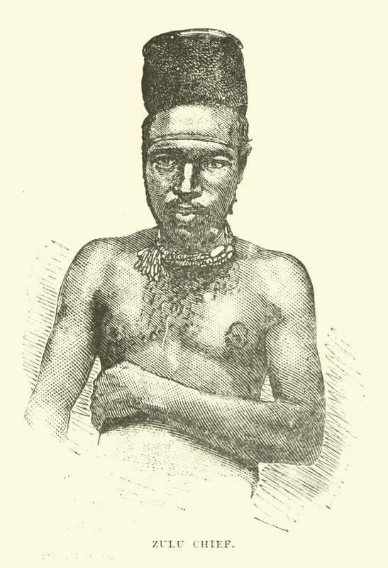 Zulu Chief by English School