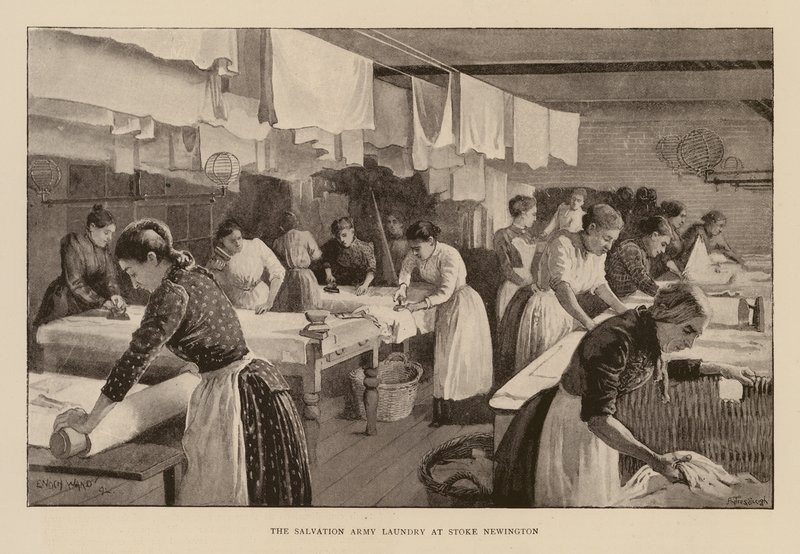 Salvation Army laundry at Stoke Newington by Enoch Ward