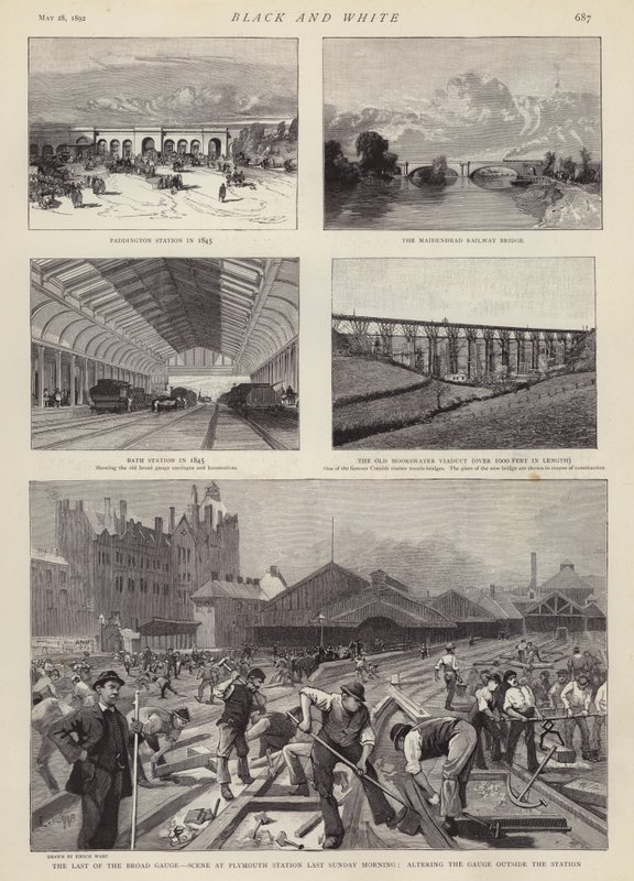 The Great Western Railway (GWR) by Enoch Ward