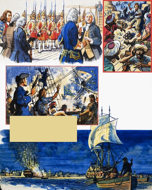 Scrapbook of the British Sailor: Fighting the French by Eric Parker