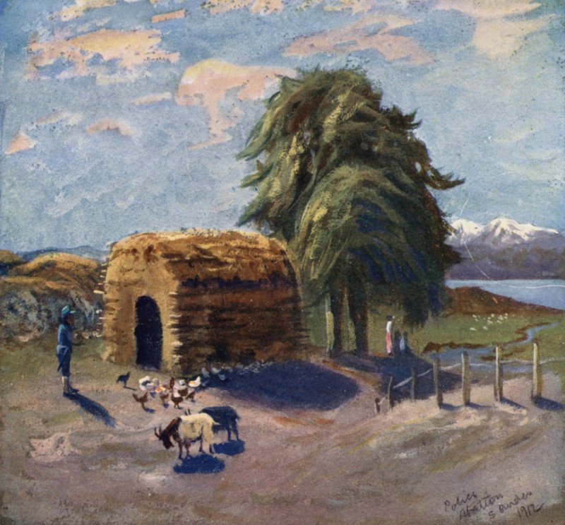 A Country Police Station by Ernest William Christmas