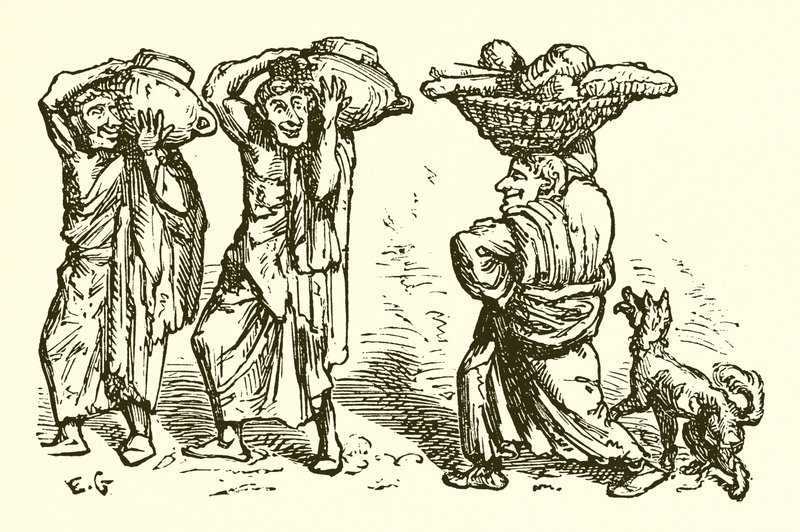 Aesop and his Fellow Servants by Ernest Henry Griset