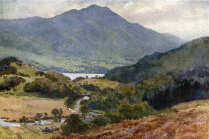 Ben Venue and Loch Achray, Trossachs by Ernest William Haslehust