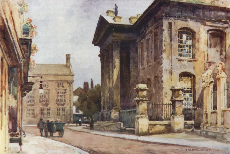 Old Clarendon Building, Broad Street by Ernest William Haslehust