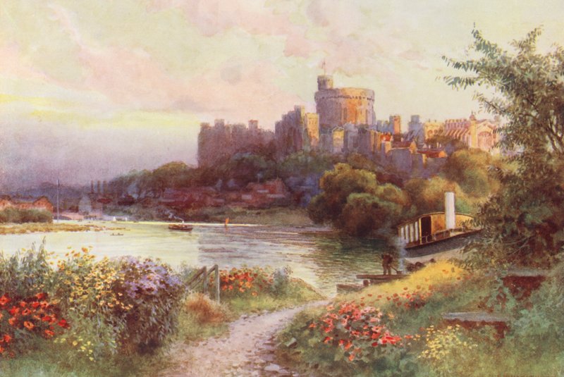 River Thames: Windsor by Ernest William Haslehust