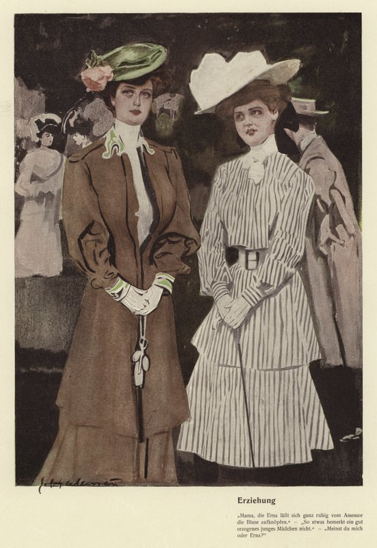 Upbringing by Ernst (after) Heilemann