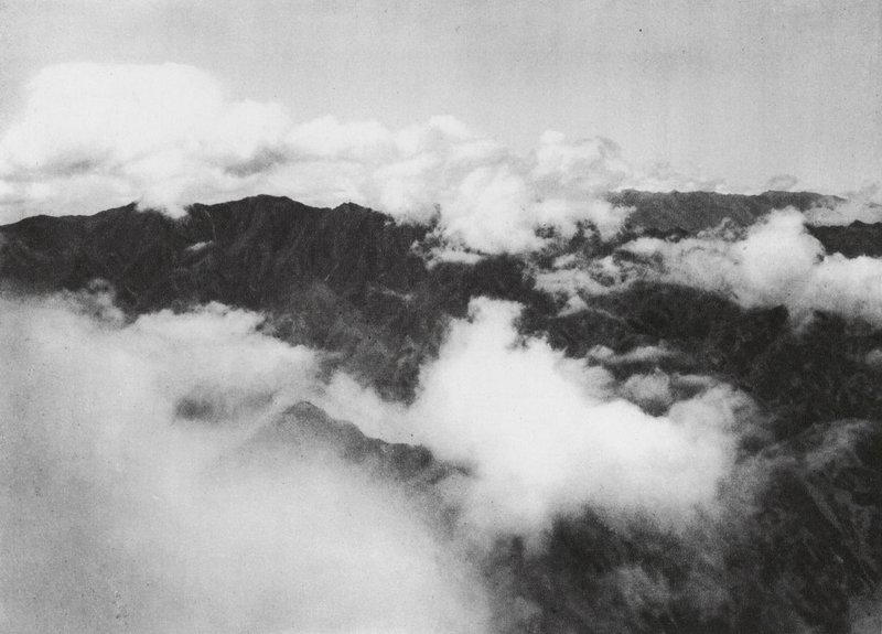 Hua Shan, Pai Yun, Shensi, White Clouds Round the Summit of the Sacred Mount by Ernst Boerschmann