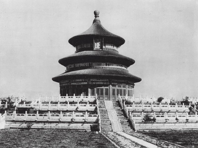Temple of Heaven, Hall of Annual Prayers by Ernst Boerschmann