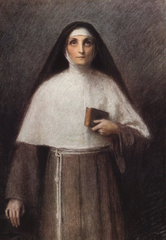 St Clare by Eugene (after) Burnand
