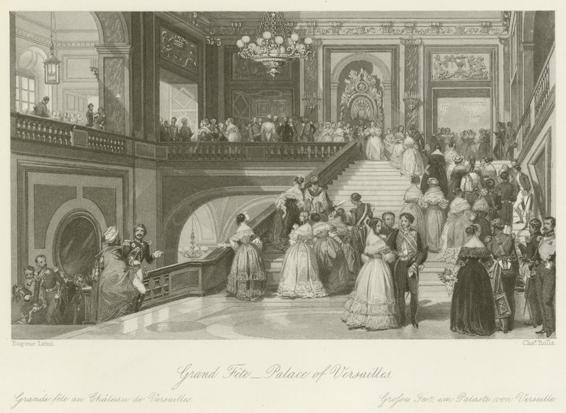 Grand Fete at the Palace of Versailles by Eugene Louis Lami