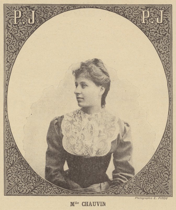 Jeanne Chauvin, the second woman to obtain a law degree in France by Eugene Pirou