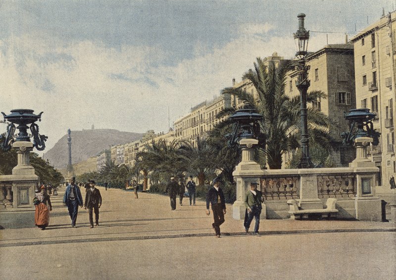 Barcelona, Paseo de Colón by European Photographer