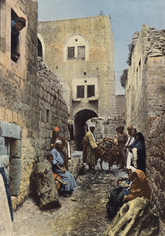 Bethlehem, A Street by European Photographer