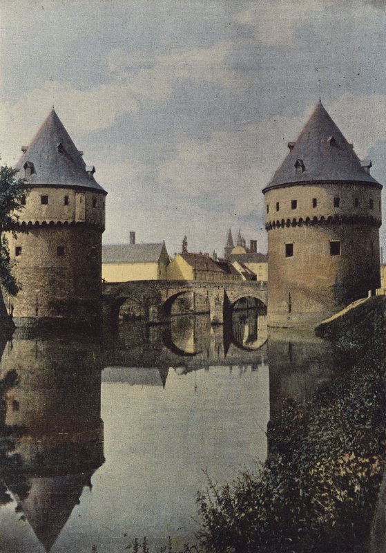Courtrai, Broel Towers by European Photographer