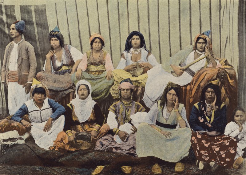 Arab Women (Moorish) of Mascara by European Photographer