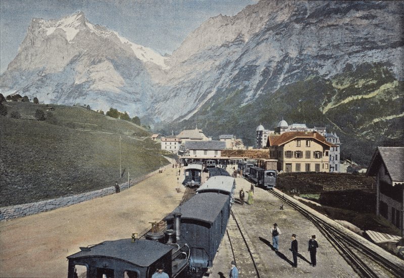 Grindelwald, The Station by European Photographer