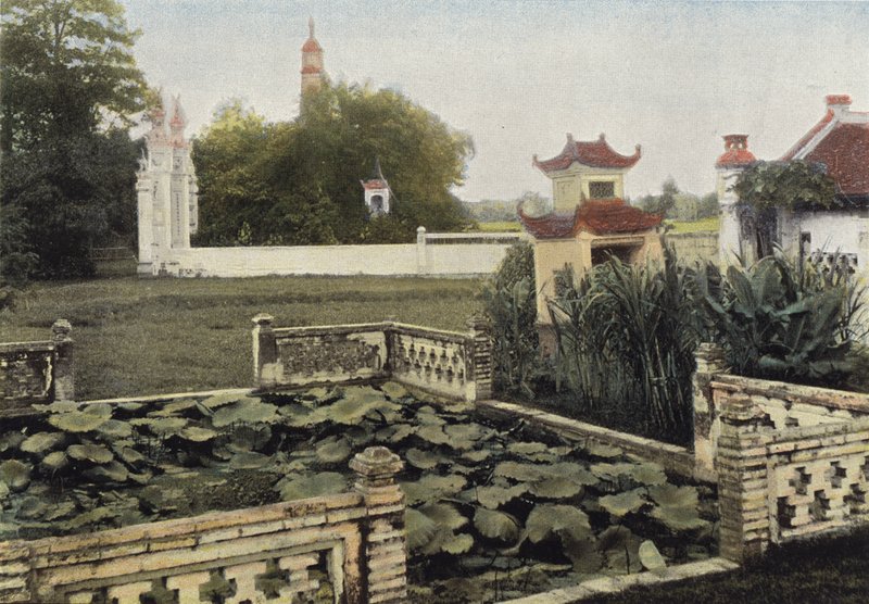 Hanoi, Brush Pagoda by European Photographer