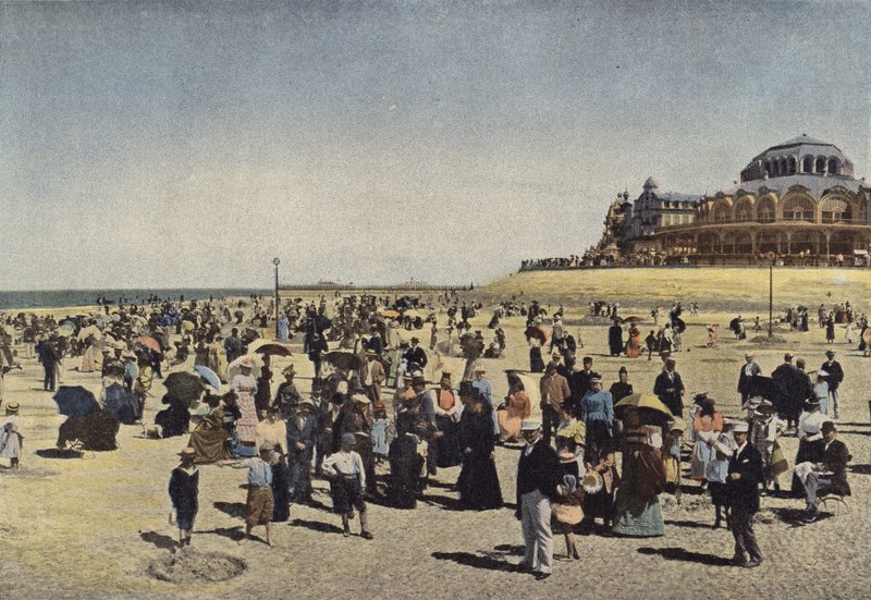 Ostend, The Beach and the Casino by European Photographer