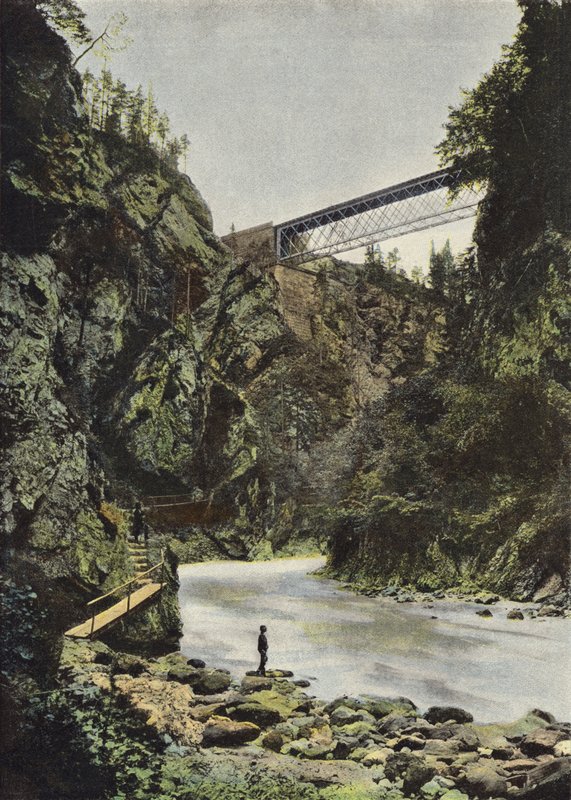 Tarvis, Bridge over the Gailitz by European Photographer