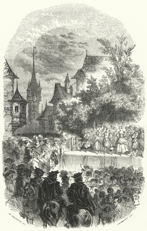 Entry of Archduke Albert VII and Archduchess Isabella of Austria into Lille, 1600 by European School