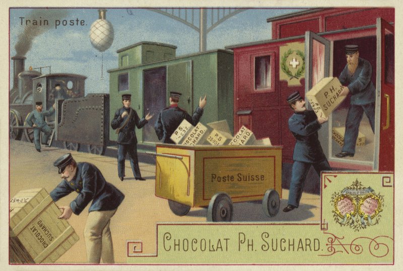 Mail train, Switzerland by European School