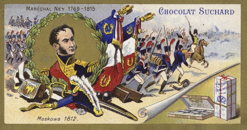 Marshal Ney at Moscow, 1812 by European School