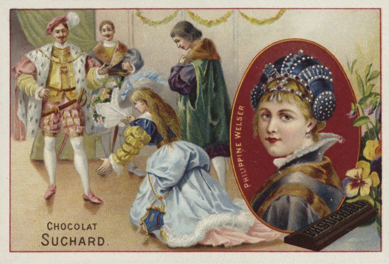 Philippine Welser, morganatic wife of Archduke Ferdinand II of Austria by European School