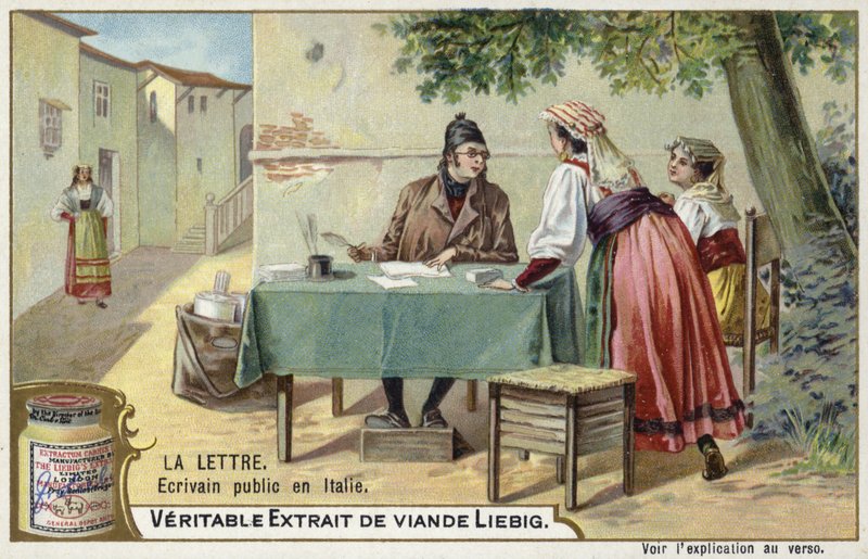 Public letter writer, Italy by European School