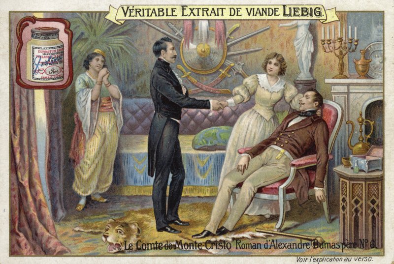 Scene from The Count of Monte Cristo by European School