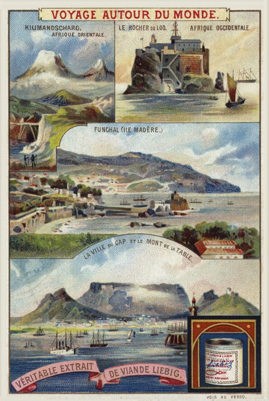 Sights of Africa by European School